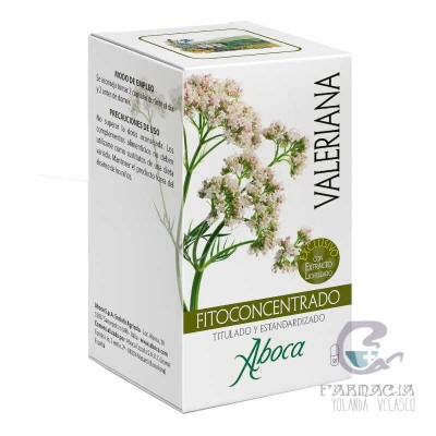 Aboca Valeriana Fitoconcentrado 500 mg 50 Cápsulas