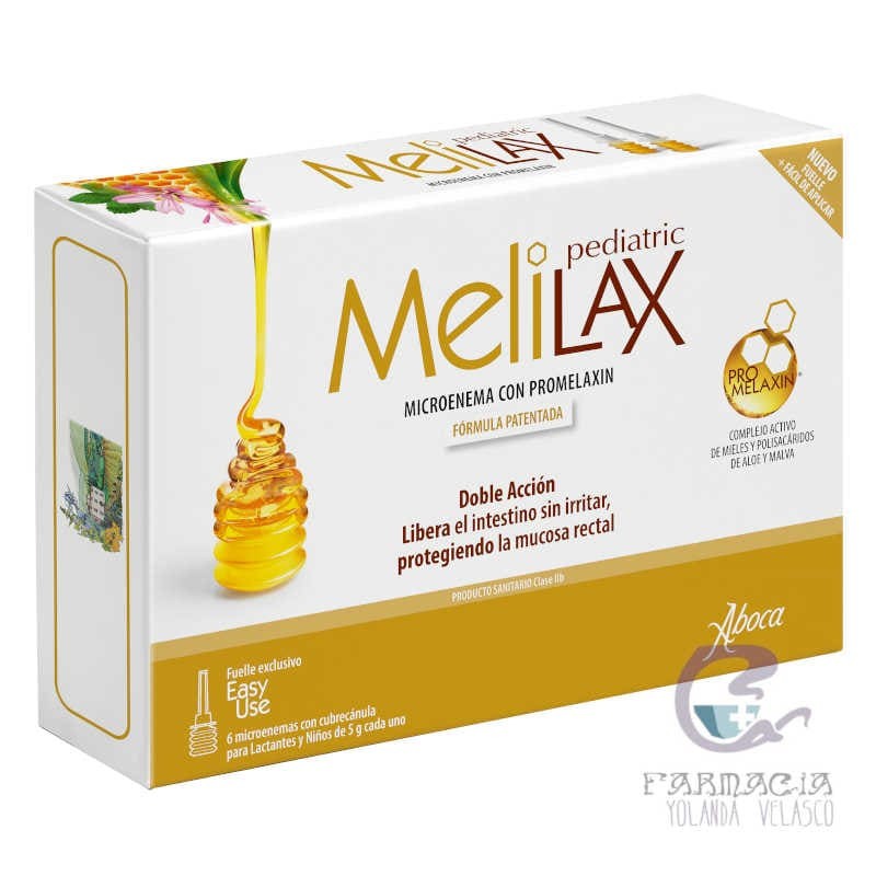 Melilax Pediatric Microenemas 5 g 6 Unidades