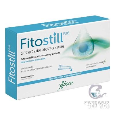 Fitostill Plus Gotas Oculares Estériles 0,5 ml 10 Ampollas