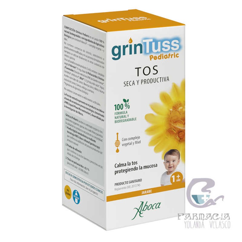 Grintuss Jarabe con Poliresin Pediatric 180 ml