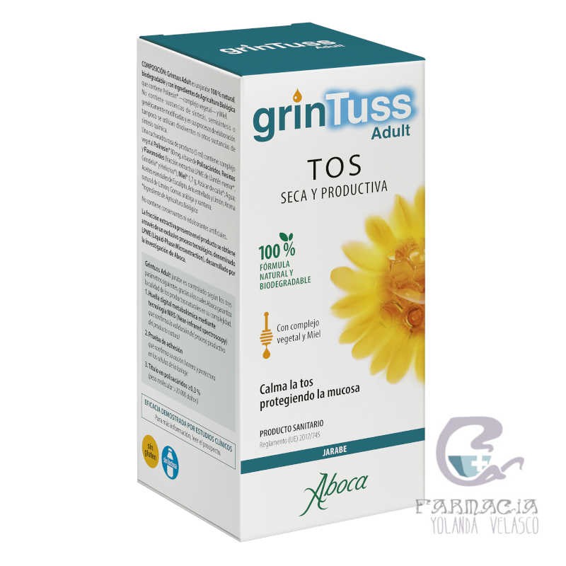 Grintuss Jarabe con Poliresin Adultos 180 ml