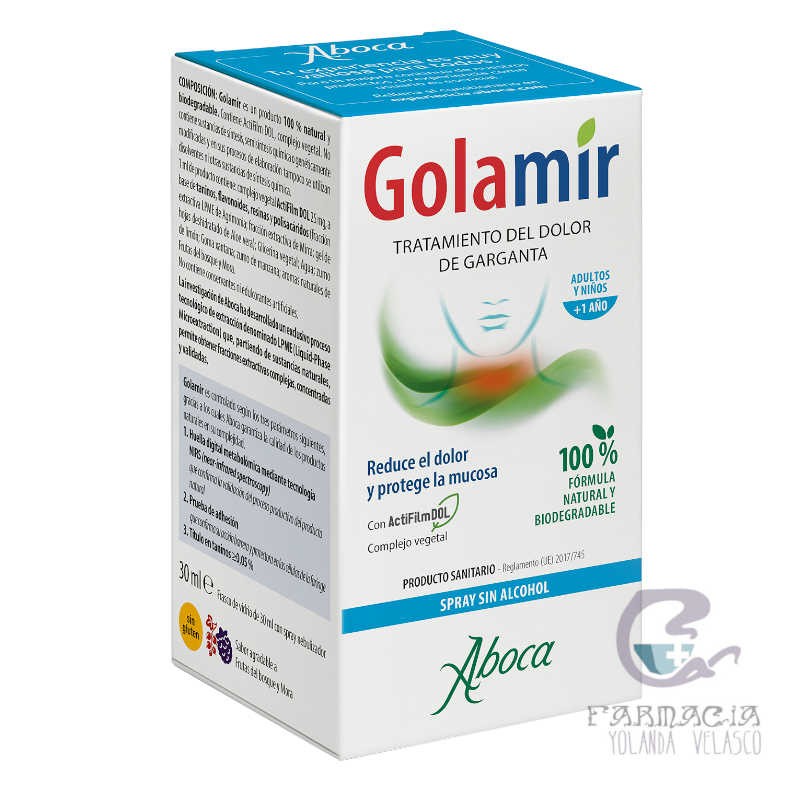 Golamir 2Act Spray sin Alcohol 30 ml Spray