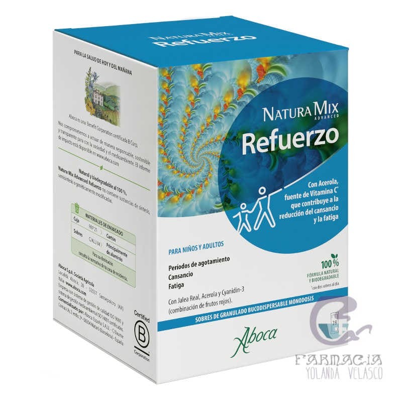 Natura Mix Advanced Refuerzo 20 Sobres Monodosis Bucodispersables