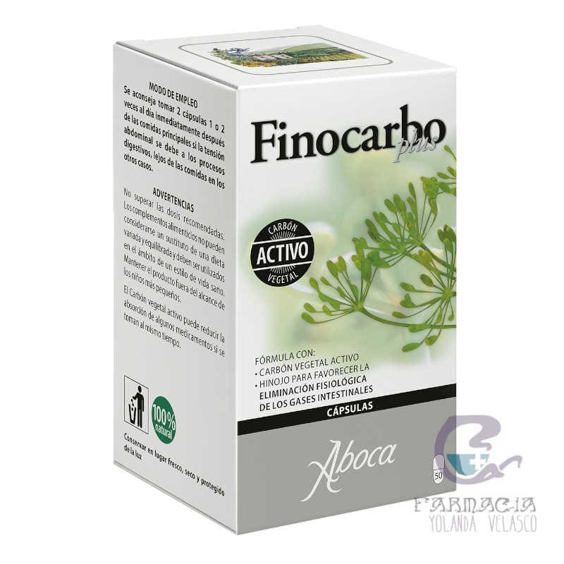 Finocarbo Plus 500 mg 50 Cápsulas