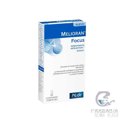 Pileje Melioran Focus 15 Comprimidos