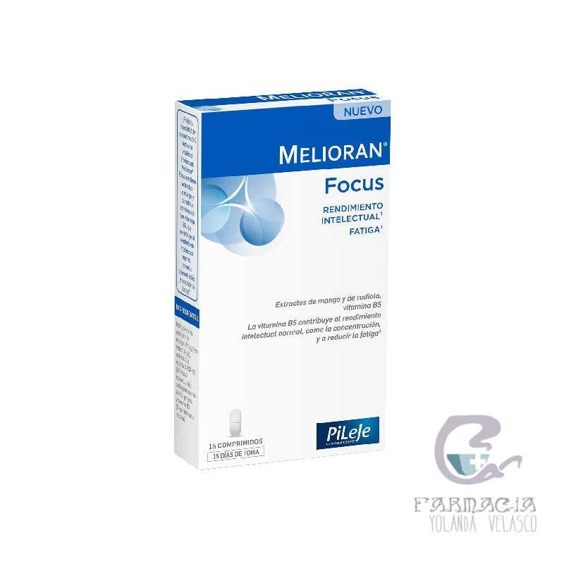 Pileje Melioran Focus 15 Comprimidos