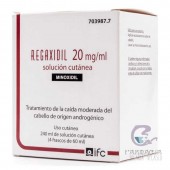 Regaxidil 20 mg/ml Solución Cutanea 4 Frascos 60 ml