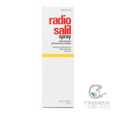 Radio Salil Spray Aerosol Tópico 130 ml