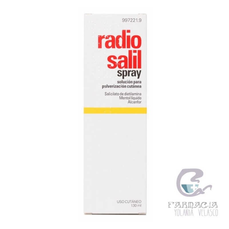 Radio Salil Spray Aerosol Tópico 130 ml