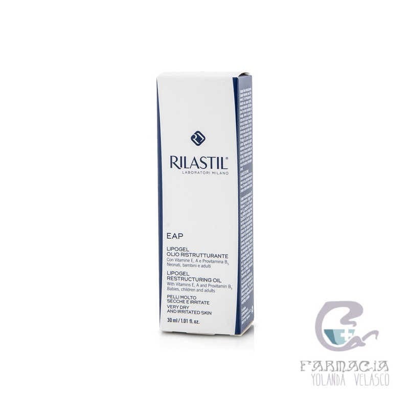 Rilastil E-A.P Lipogel Aceite Reestructurante 1 Tubo 30 ml