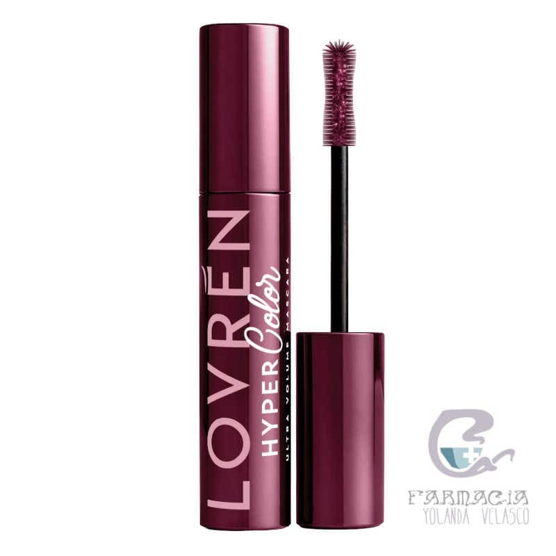 Lovren Máscara Ultra-Volumen Hyper Color Burdeos 12 ml