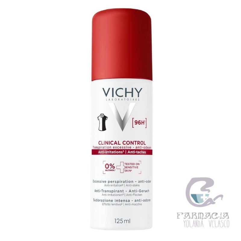 Vichy Clinical Control 96h Mujer Antitranspirante Spray 125 ml
