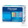 Microlet Lancetas de Colores 25 Unidades