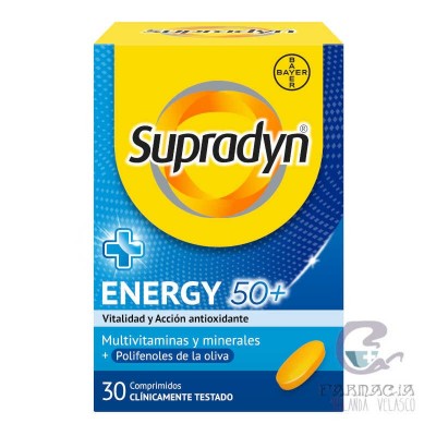 Supradyn Energy 50 + 30 Comprimidos
