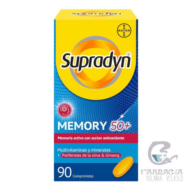 Supradyn Memory 50+ 90 Comprimidos