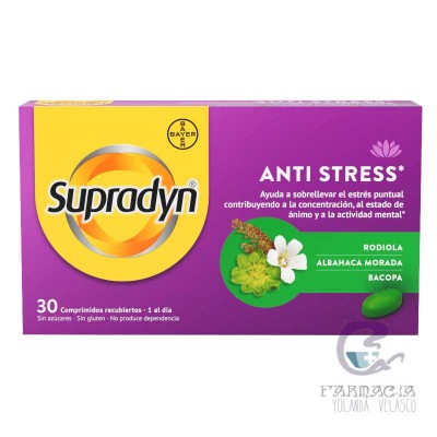 Supradyn Anti Stress 30 Comprimidos