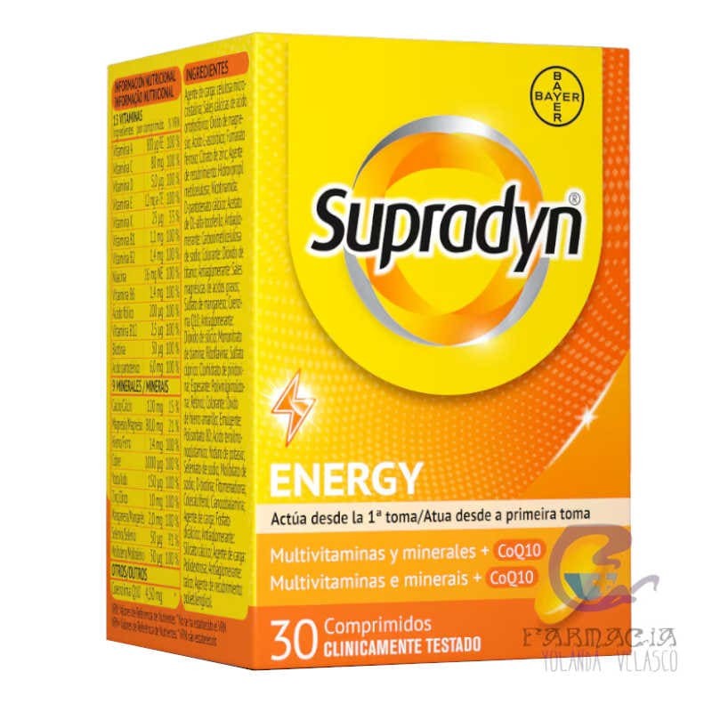 Supradyn Activo 30 Comprimidos