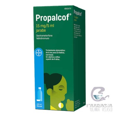 Propalcof 15 mg/5 ml Jarabe 1 Frasco 200 ml