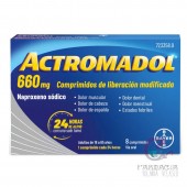 Actromadol 660 mg 8 Comprimidos Liberación Modificada