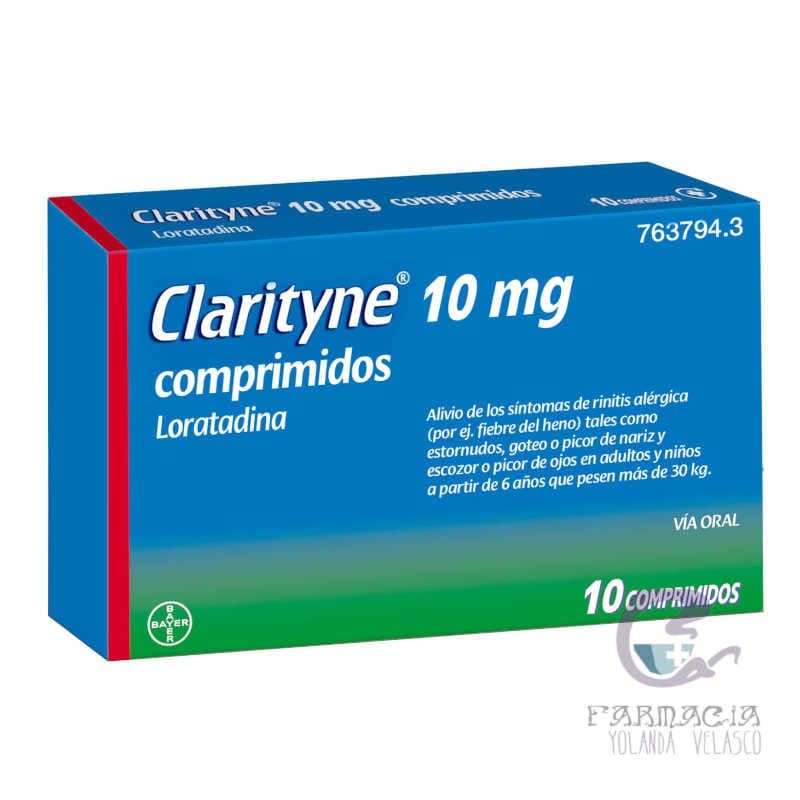 Clarityne 10 mg 10 Comprimidos