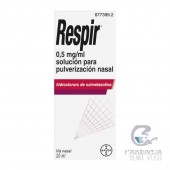 Respir 0.5 mg/ml nebulizador nasal 20 ml