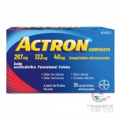 Actron Compuesto 20 Comprimidos Efervescentes