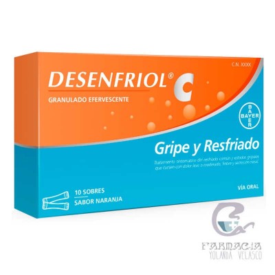 Desenfriol C 10 Sobres Granulado Solución Oral