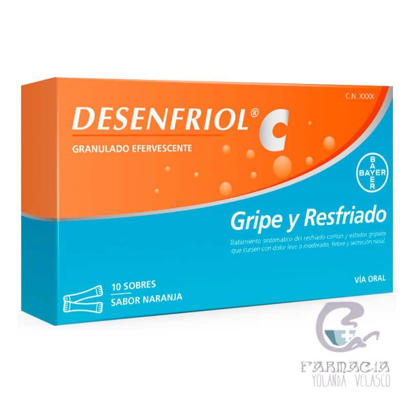 Desenfriol C 10 Sobres Granulado Solución Oral