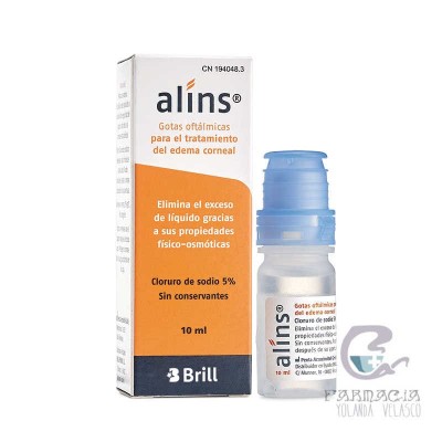 Alins Solución Oftálmica 1 Envase 10 ml