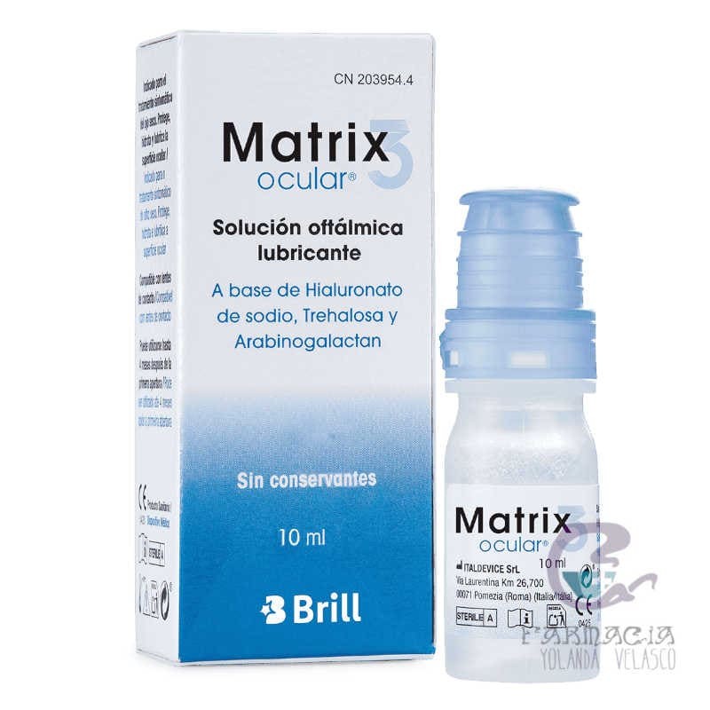 Matrix Ocular 3 Solución Oftálmica Lubricante 10 ml