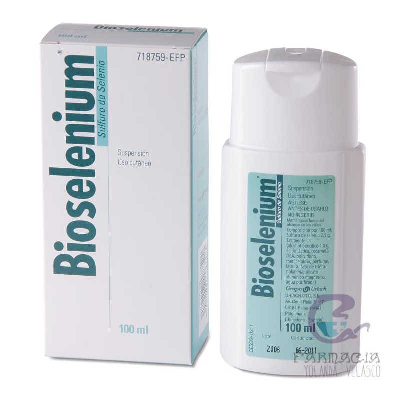 Bioselenium 25 mg/ml Suspensión Tópica 100 ml