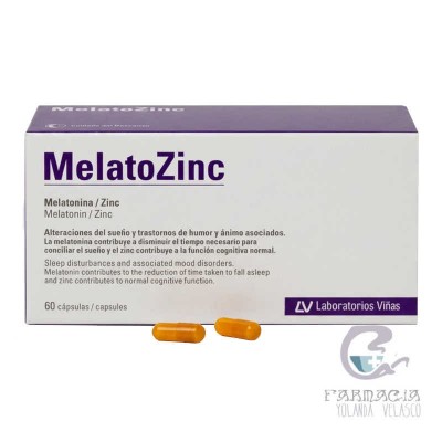 Melatozinc 1 mg 60 Cápsulas