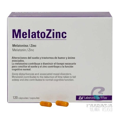 Melatozinc 1 mg 120 Cápsulas