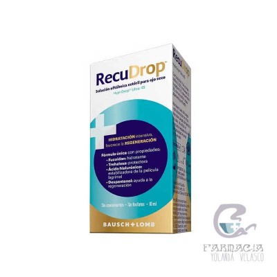 Recudrop Solución Oftálmica Para Ojo Seco 10 ml