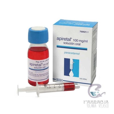 Apiretal 100 mg/ml Solución Oral 1 Frasco 60 ml