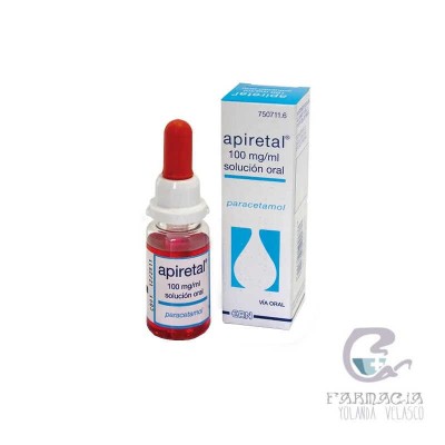 Apiretal 100 mg/ml Solución Oral 1 Frasco 30 ml