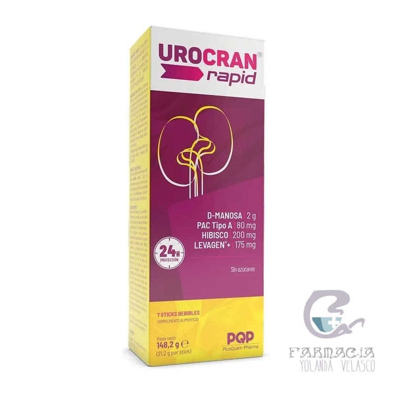 Urocran Rapid 7 Sticks Bebibles 21,2 gr