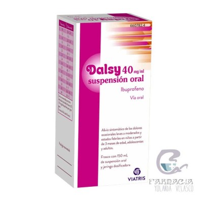 Dalsy 40 mg/ml Suspensión Oral 150 ml