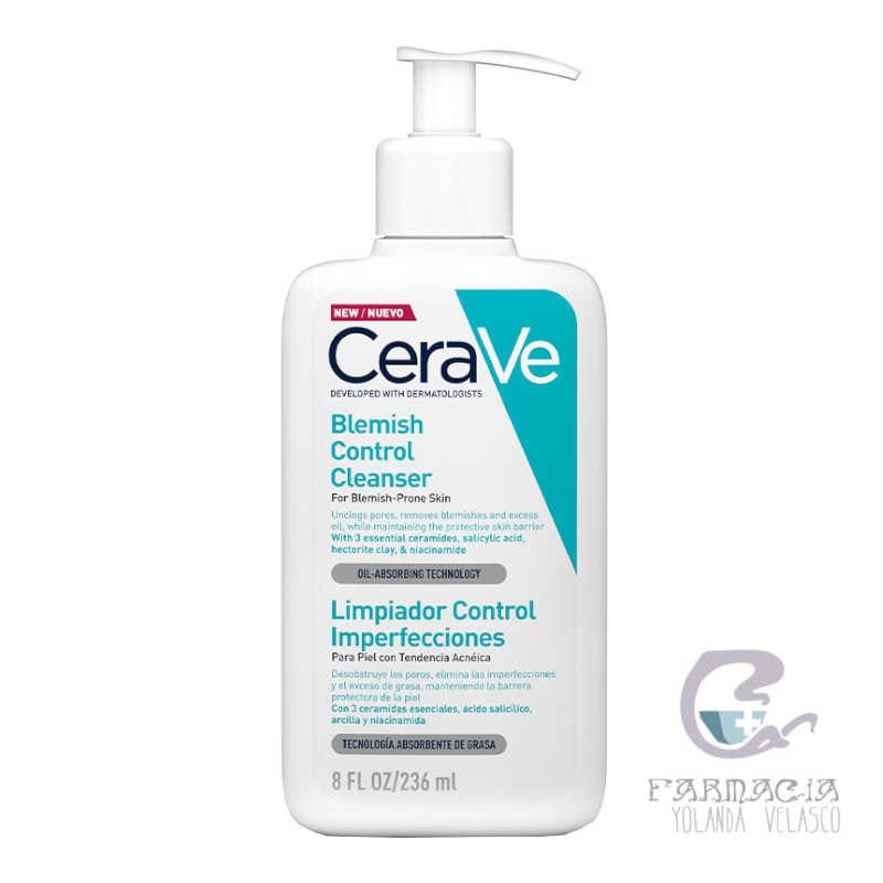 Cerave Limpiador Control Imperfecciones 236 ml