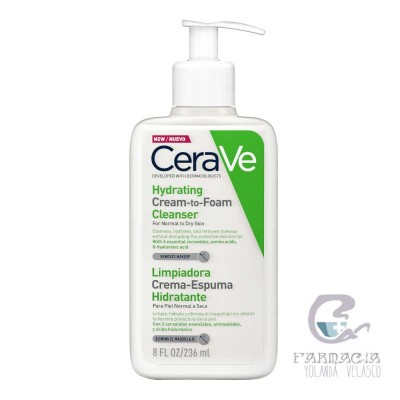 Cerave Gel Limpiador Cream To Foam 473 ml
