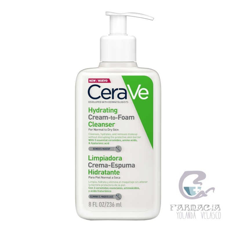 Cerave Gel Limpiador Cream To Foam 473 ml