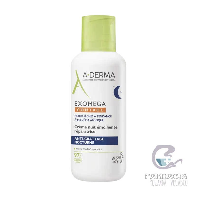 A-Derma Exomega Crema Noche 1 Envase 400 ml
