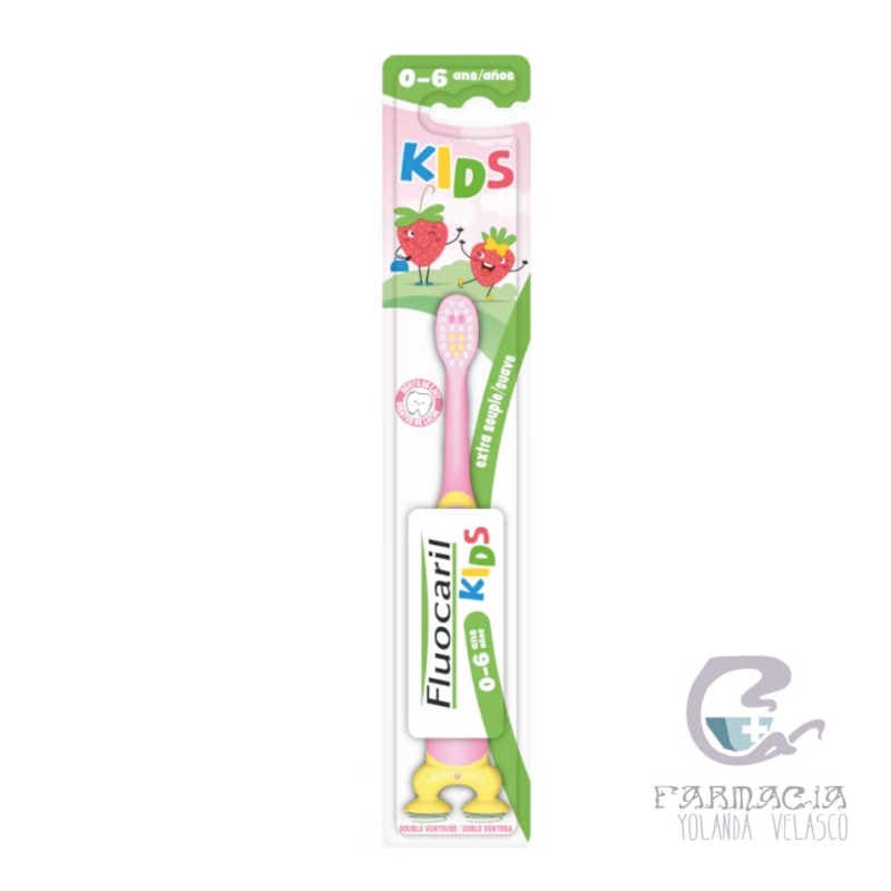 Cepillo Dental Fluocaril Kids Extra Suave 2-6 años