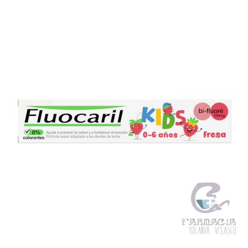 Fluocaril Kids 3-6 Años 50 ml Fresa