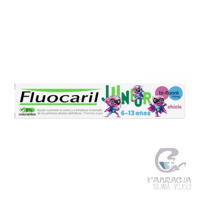 Fluocaril Junior 6-12 Años Gel 75 ml Bubble