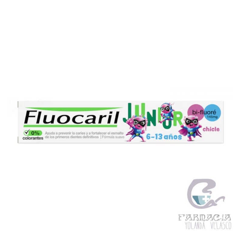 Fluocaril Junior 6-12 Años Gel 75 ml Bubble