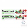 Fluocaril Junior 6-12 Años 2x75 ml Frutos Rojos