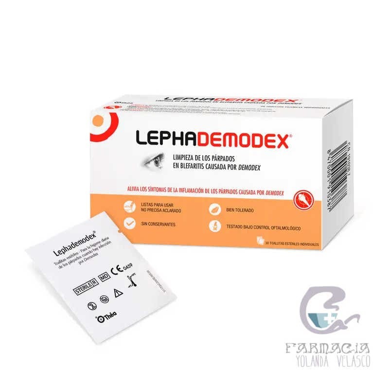Lephademodex 30 Toallitas Estériles