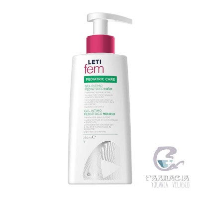 Letifem Gel Íntimo Pediátrico Niño 250 ml