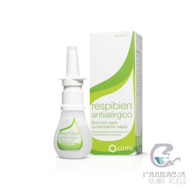 Respibien Antialergico 0,5 mg/ml + 0,5 mg/ml Nebulizador Nasal 15 ml